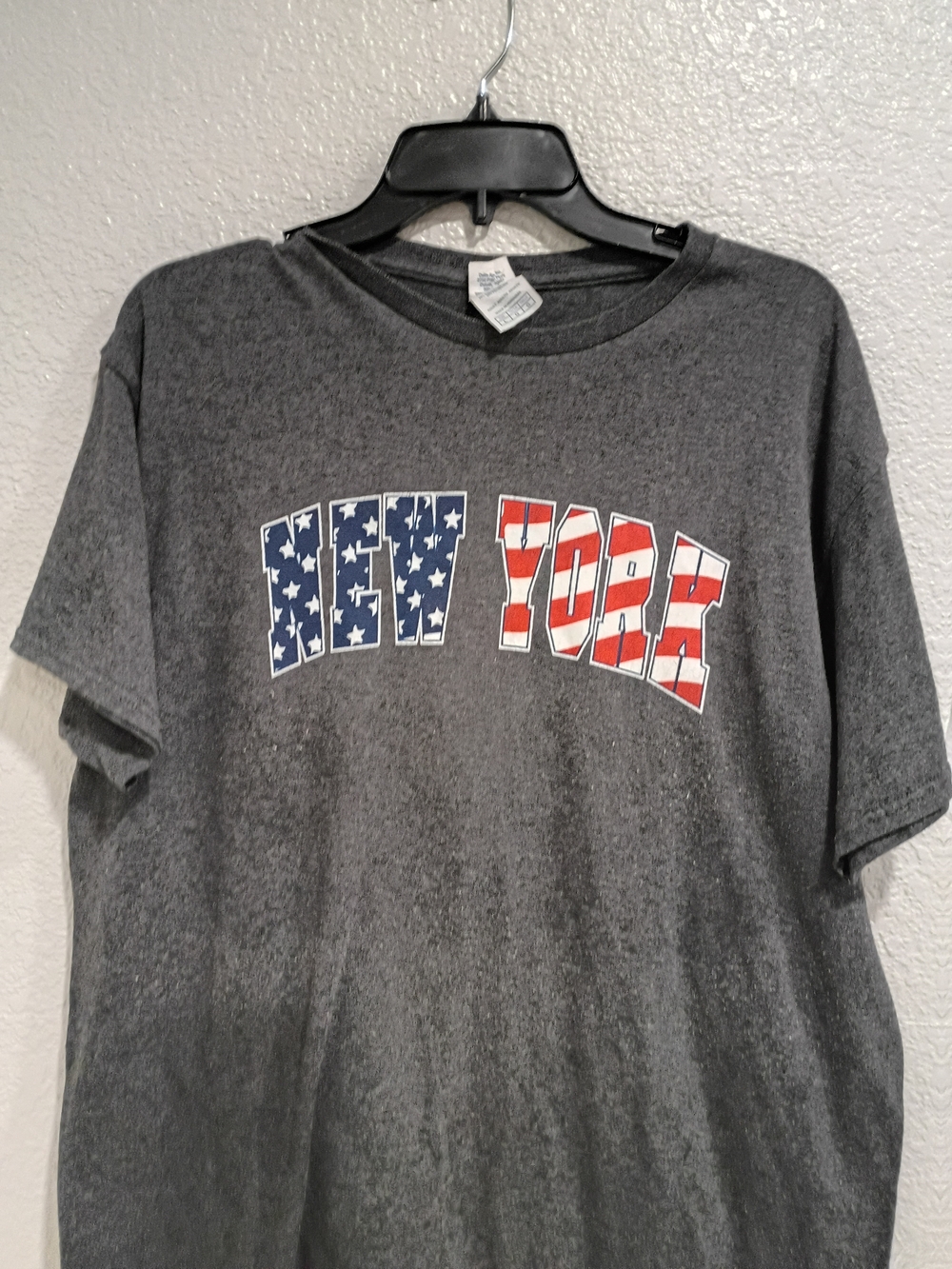 Delta Apparel Gray Heather Crewneck T-Shirt